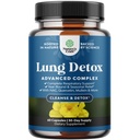 Lung Detox Mullein Leaf Capsules - NAC Quercetin & Cordyceps Extract와 Mullein Lung Cleanse Complex를 정화 - Sinus Immunity & Breathing Support 60ct에 대한 잎 허브 보충 보충