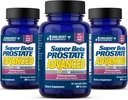 SUPER BETA PROSTATE Advanced Chewables - 남성 건강을위한 전립선 지원 보충 (180 Chews, 3-Pack)