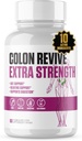 Colon Revive Extra Strength | #1 정격 Colon Cleanse & Detox 보충 | 소화 지원, Bloating, 변비 완화 w/Buckthron, Alfalfa, 알로에 Vera + 남성 및 여성을위한 더 많은 - 60 알약