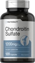 Horbaäch Chondroitin 황산 1200mg | 120 캡슐 | 비 GMO & 글루텐 무료 보충