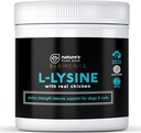 고양이와 새끼 고양이를 위한 L-Lysine 분말, 고양이와 새끼 고양이를 위한 닭에 의하여 맛을 낸 Lysine 보충교재 및 Immune 건강, 정상적인 눈 기능 및 호흡 건강, 여분 큰 125 그램을 지원하기 위하여 개가.