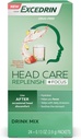 Excedrin 머리 관리 Replenish Plus Focus from Excedrin 음료 혼합 와 Electrolytes, L-Theanine, Ginger 과 Caffeine 용 머리 건강 지원 - 24 Packets