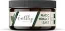 Earthley Wellness Magic Muscle Ease, Magnesium & Arnica Lotion to Soothe Sore Muscles, Cramps, 긴장 및 포스트 운동 회복을위한 빠른 흡수 완화 (4oz, Mint)