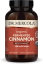 Mercola Biodynamic Organic Fermented Cinnamon 박사 - 지원 대사 건강 - 높은-Flavonoid Cinnamon 추출물 - USDA 유기, 비 GMO, 글루텐 자유로운 & 간 자유로운 - 180의 정제
