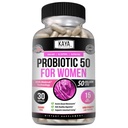 Kaya Naturals Probiotics 50 억 CFU - 여성을위한 Probiotics, 남성과 성인을위한 Probiotics, 자연 - Gut Health & Immune Support Supplement - 소화 지원 제공 - 30 야채 캡슐