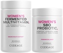 Codeage Women’s Multivitamin 번들: 여성 공식 & Women’s Probiotic Daily Vitamins