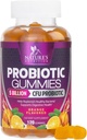 여성 및 남성의 소화 건강을위한 Probiotic Gummies, 5 억 CFU, Vaginal, 면역 지원 및 Gut 건강을위한 최고의 Daily Probiotics Gummy, Occasional 변비 가스 및 Bloating, 120 Gummies