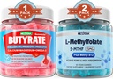 Probiotic + Prebiotic + Postbiotic, L-MethylFolate 15mg Gummies와 Butyrate