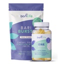Bari Life Just One, Iron (30 Tablet) 및 BariBurst 칼슘 Citrate Soft Chews for Gastric Bypass, Gastric Sleeve 및 Duodenal Switch (Sour Grape)