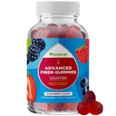 성인을 위한 섬유 Gummies - Gut & Digestive 건강을 위한 Prebiotic 지원을 가진 Chicory 뿌리 보충교재 - Stomach 규칙 & Immune 원조를 위한 수용성 Digestion 캡슐 - 설탕 자유로운 & Vegan - 120 조사