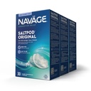 Navage SaltPod Bundle 3 30-Packs (90 SaltPods) - Navage Salt Pod Refills Only - Navage Nasal Irrigation System - Sinus Rinse 및 Saline Pods for Fast and Soothing Relief에 독점적으로 설계