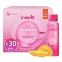 CJwellcare Innerb Glowshot Collagen (50.7 fl oz, 30 서빙) - 여성을 위한 바다 액체 교원질, 3,000mg 교원질 펩티드, 높은 흡수, 머리, 피부 & 못 보충교재를 위한 교원질 탄
