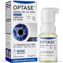 Optase Comfort Dry Eye Spray - 보존 무료 인공 Tears Drops Alternative - 편리한 스프레이의 드라이 아이 드롭 - 멀티 사용 병, 접촉 렌즈 안전 - .58 fl oz