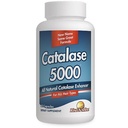 Rise-N-Shine Catalase 보충교재 5000 - 머리 건강 지원을 위한 강력한 산화 방지제 효소 - 강한 머리를 위한 머리 보충교재 - 60의 캡슐 (30 일 공급)