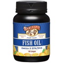 Barlean's Omega 3 물고기 기름 보충교재, 남자와 여자를 위한 보충교재 Softgels, 600mg EPA 및 DHA 지방산, 주황색 맛있은, 100 조사