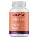 BESTVITE 필러 - 캡슐 당 무료 L 글루타민 1000mg (240 캡슐) - 무료 양식 - Stearates 없음 - 글루텐 무료 - 비 GMO - 순수 L 글루타민 보충 - 최대 강도 글루타민 캡슐