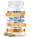 중간 개를위한 간병 건강 보충 - S-Adenosylmethionine (Same) 및 Silybin - 30 정제가있는 개 간병 간병 간병 지원