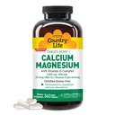 Country Life Target-Mins 칼슘 마그네슘 비타민 D-Complex, 1000mg/500mg/10mcg, 360 Vegan 캡슐, 공인 Gluten 무료, 공인 Vegan, 검증 된 Non-GMO 인증 ...