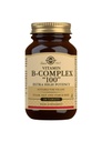 Solgar B-Complex 100" - 100 정제 - 에너지 대사, 심장 혈관 건강, 신경 시스템 지원 - 비 GMO, Vegan, 글루텐 무료 - 100 서빙