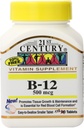 21 세기 B-12 500 mcg 정제, 110-Count (포장 3)