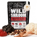 Wild Foods Wild Mushroom Blend-Supercharged Reishi, Chaga, Cordyceps, Turkey Tail and Lion's Mane - 4Oz Pack- Adaptogenic Stress Reducer for increased Mental Clarity-Nootropic Liquid Blend for Coffee
