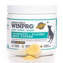 WINPRO 개 Probiotic 분말 식사 Topper, 스프레이 건조 플라스마 Prebiotics 및 Probiotics for Digestive Support and Gut Health for Dogs, 모든 Breeds, 연령 및 크기, 60 Scoops, 미국에서 만든