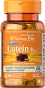 Zeaxanthin Softgels, 100 조사를 가진 Puritans Pride Lutein 6 Mg