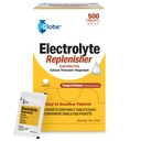 Rapid Hydration & Exercise Recovery (500 Tablets, 250 Packets of 2) Athletes, Hiking & Sports, Optimal Endurance를 위한 Key Nutrients를 가진 여행 Packets를 위한 지구 전해질 보충 정제
