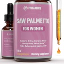 Saw Palmetto for Women | 탈모를 줄이기 위한 도움말, 건강한 모발, 피부, 손톱, 에너지, 무드 및 기타 | 여성용 DHT 차단제 | 여성용 탈모를 위한 톱 팔로토 | 1 fl oz