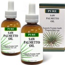 Pure Saw Palmetto Berries Oil 2x30ml Wild & Natural 60-90-day Supply Unlike Inefficient Powders, Prostate Health Sleep Better Reduce Frequent Urination DHT Blocker 도움말 Stop 탈모