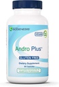 Nutra BioGenesis Andro Plus - 남성을위한 Tribulus Terrestris 추출물, Muira Puama, 건강 및 웰빙 지원이있는 남성 활력을위한 Maca 뿌리 보충 - 90 채식 캡슐