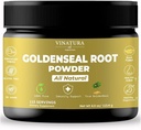 Goldenseal 뿌리 분말 - 4개 oz, 113의 서빙 *USA 만드는 & Tested* 순수한 자연적인 Goldenseal 뿌리 분말 보충교재