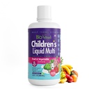 Bio Naturals Children's Liquid Multivitamin & Immune Booster - 비타민 A B C D3 E, 섬유, 과일 및 야채가있는 어린이 및 유아를위한 천연 보충 - GMO, 글루텐, 설탕, 낙농장, 콩 - 16oz