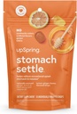 UpSpring Stomach Settle Drops for Occasional Nausea Relief and Morning Sickness with Ginger, Lemon, Spearmint, B6. 개별적으로 감싸인 드롭, 55 Ct(패키지 5월 배)