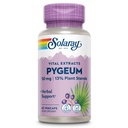 SOLARAY Pygeum Bark 추출물 50mg - 전립선 건강 지원을위한 Pygeum 보충 - Beta Sitosterol, Non-GMO, Vegan, 60 일 보증, 60 Serv, 60 VegCaps와 같은 6.5mg 식물 Sterols를 포함합니다