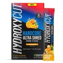 Hydroxycut 하드 코어 Ultra Shred 음료 스틱, Tangerine Mimosa - 20 Packets - Zero Sugar 또는 Calories - Paraxanthine & B 비타민 포함 - 여성 및 남성용