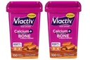 Viactiv 최대 공식 칼슘 + 비타민 D3 보충 뼈 건강을 위한, 부유한 Caramel, 100 연약한 Chews - 2 팩