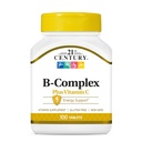 21st Century Healthcare, B Complex Plus 비타민 C, 정제 100 개 (팩 1)