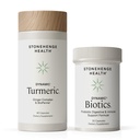 Stonehenge Health Dynamic Turmeric, Dynamic Biotics Probiotic : 관절 및 소화 지원 번들