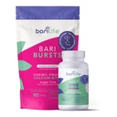 Bari Life Just One Chewable : 매일 Bariatric Multivitamin + Iron 및 BariBurst 칼슘 시트레이트 Gastric Bypass, Gastric Sleeve 및 Duodenal Switch (Watermelon) 용 부드러운 체스
