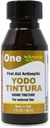 Arymar Iodine Tincture, YODO Tintura 2 % 미니 컷, 스크랩, 화상, 1 Fl Oz를위한 화제 솔루션