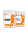 대량 보충 L 글루타민 500g + BCAA 2:1: 1 500g 뭉치