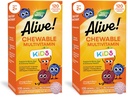 자연의 방법 살아! 아이들의 매일 Chewable Multivitamin, 지원 뼈, 눈, 그리고 면역 건강*, 오렌지 & 베리 과일 맛, 글루텐 무료, 120의 Chewable 정제 (포장 월병) (포장 2)