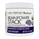 Host Defense BrainPower Stack Powder - 대상 뇌 지원 보충교재 - Lion 's Mane, Niacin (B3) 및 비타민 B12와 분말 버섯 보충 - 초본 두뇌 지원 - 100g (66 서빙) *