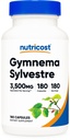 Nutricost Gymnema Sylvestre 3,500mg (20 : 1 추출물) 175mg, 180 캡슐 - 비 GMO, 글루텐 무료 및 채식 친화적 인