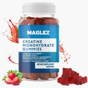 Creatine Gummies - 여성 및 남성을위한 맛있는 이득 - Vegan, 글루텐 - 무료 Strawberry Creatine Gummy - 60 지원 근육 성장 및 강도에 대한 조사