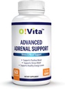 Ashwagandha, Panax Ginseng, 지원 Adrenal 동맥 건강 2-Month 공급 (60 비 GMO 캡슐)를 가진 진보된 Adrenal 지원