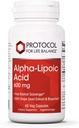 의정서 알파 Lipoic 산 600mg - 포도씨 추출물과 Bioperine - 60의 Veg 모자
