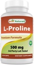 제일 자연적인 L-proline 아미노산 규정식 보충교재 500 Mg, 120 조사 (817716014456)