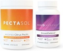 EcoNugenics는 Breast 건강 & 세포질 지원을 승진시킵니다 - BreastDefend 30 캡슐 + PectaSol-C는 Citrus Pectin 454 그램 뭉치를 변경했습니다